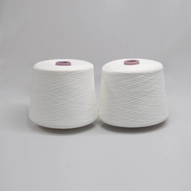 Farebná polyesterová viskózová priadza s dvojitým jadrom